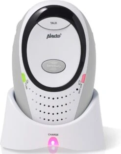 Alecto DBX-85GS - Full Eco DECT Babyfoon - Wit/Grijs -Pasgeborenen En Jonge Kinderen 943x1200