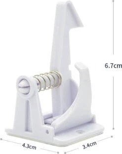 Kinderslot Kastjes - 6 Stuks - Wit - Kinderslot - Kinderslot Kast - Kinderslot Deur - Kinderslot Lade - Kinderslot Keukenkastje -Pasgeborenen En Jonge Kinderen 953x1200 5