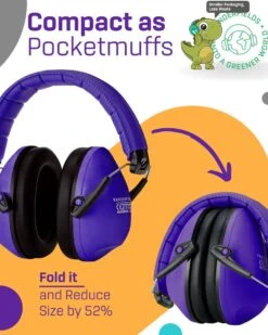 Gehoorbescherming Kind - Gehoorbeschermers Oorkappen Kinderen - 27dB - 3-16 Jaar - Paars - V-Zilla -Pasgeborenen En Jonge Kinderen 960x1200 12