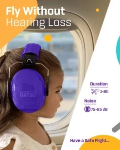 Gehoorbescherming Kind - Gehoorbeschermers Oorkappen Kinderen - 27dB - 3-16 Jaar - Paars - V-Zilla -Pasgeborenen En Jonge Kinderen 960x1200 13