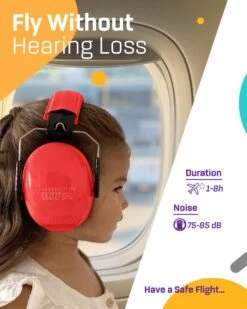 Gehoorbescherming Kind - Gehoorbeschermers Oorkappen Kinderen - 27dB - 3-16 Jaar - Rood - V-Zilla -Pasgeborenen En Jonge Kinderen 960x1200 18