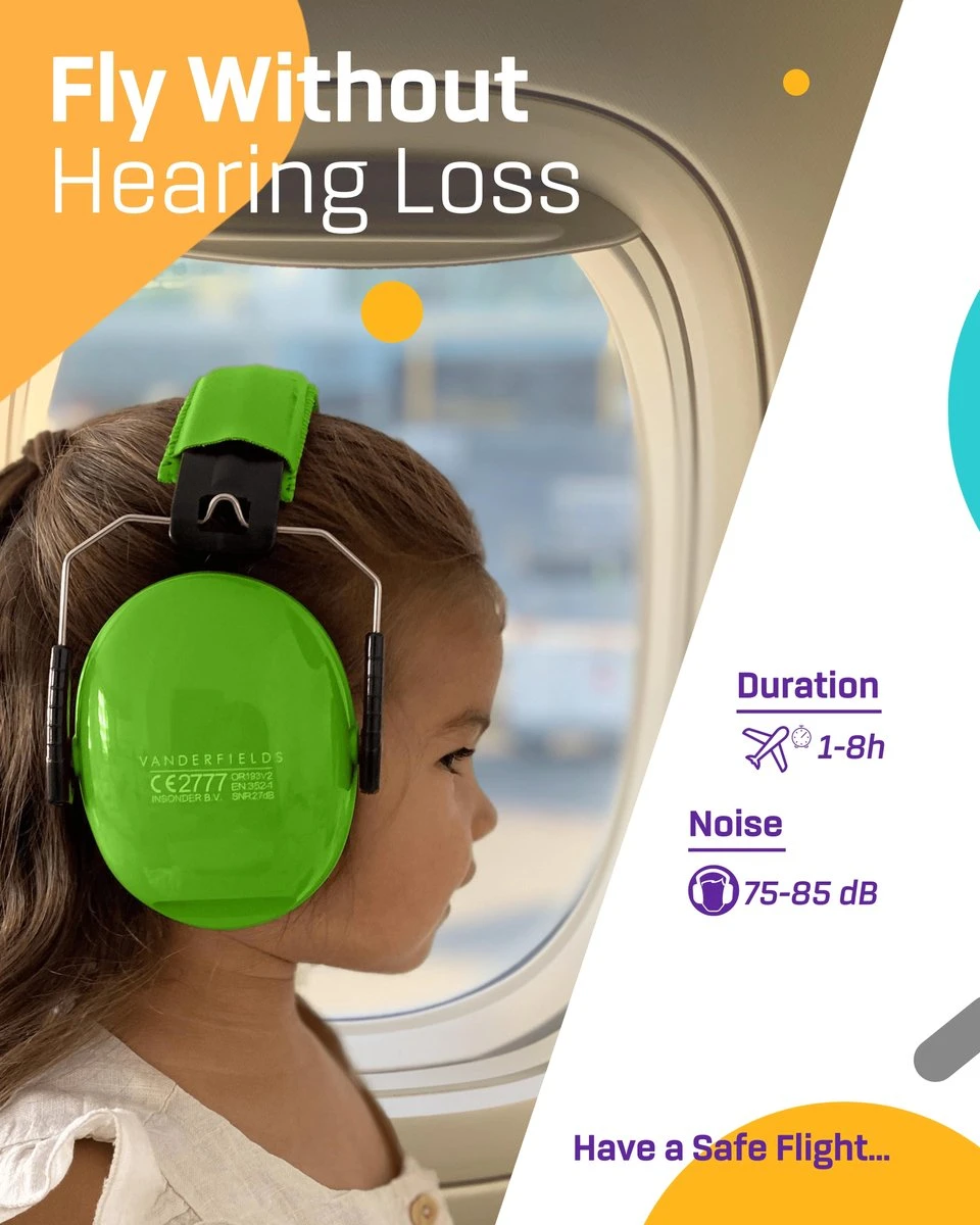 Gehoorbescherming Kind - Gehoorbeschermers Oorkappen Kinderen - 27dB - 3-16 Jaar - Groen - V-Zilla 6 Gehoorbescherming Kind - Gehoorbeschermers Oorkappen Kinderen - 27dB - 3-16 Jaar - Groen - V-Zilla - Afbeelding 6