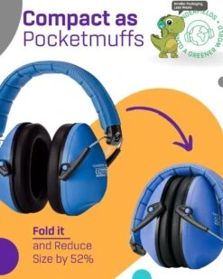 Gehoorbescherming Kind - Gehoorbeschermers Oorkappen Kinderen - 27dB - 3-16 Jaar - Blauw - V-Zilla -Pasgeborenen En Jonge Kinderen 960x1200 43