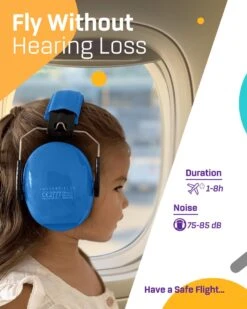 Gehoorbescherming Kind - Gehoorbeschermers Oorkappen Kinderen - 27dB - 3-16 Jaar - Blauw - V-Zilla -Pasgeborenen En Jonge Kinderen 960x1200 44