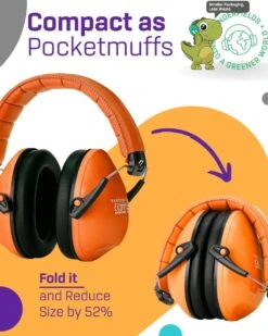 Gehoorbescherming Kind - Gehoorbeschermers Oorkappen Kinderen - 27dB - 3-16 Jaar - Oranje - V-Zilla -Pasgeborenen En Jonge Kinderen 960x1200 47