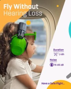 Gehoorbescherming Kind - Gehoorbeschermers Oorkappen Kinderen - 3-16 Jaar - 26dB - Groen - V-Star -Pasgeborenen En Jonge Kinderen 960x1200 62