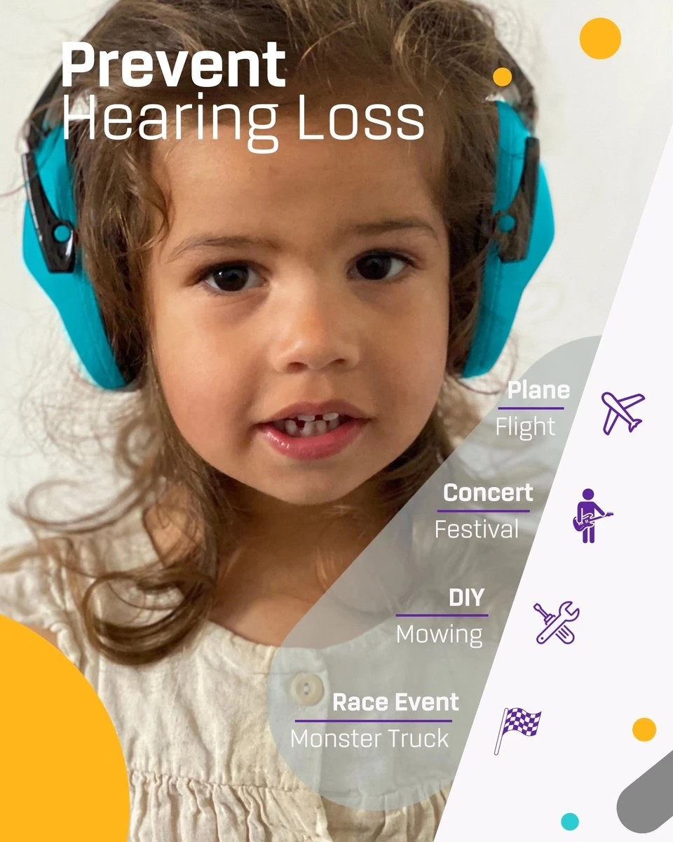 Gehoorbescherming Kind - Gehoorbeschermers Oorkappen Kinderen - 3-16 Jaar - 26dB - Licht Blauw - V-Star 2 Gehoorbescherming Kind - Gehoorbeschermers Oorkappen Kinderen - 3-16 Jaar - 26dB - Licht Blauw - V-Star - Afbeelding 2