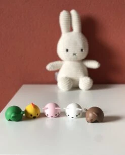 Merkloos Bumpies - 4 Stuks - Siliconen Hoekbeschermer - Dierenmix - Safari - Veiligheidsset Voor Kinderen En Baby's