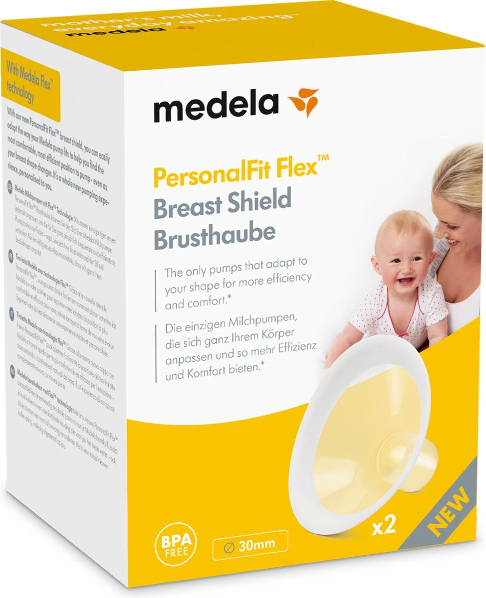Medela Personal Fit Flex Borstschild Met Zachte Rand - 2 Stuks - Maat XL - 30 Mm 7 Medela Personal Fit Flex Borstschild Met Zachte Rand - 2 Stuks - Maat XL - 30 Mm - Afbeelding 7