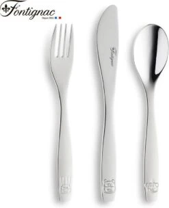 Fontignac Kinder RVS Bestekset - 3 Delig