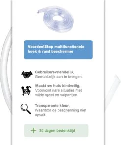 VoordeelShop Multifunctionele Hoekbeschermer Transparant - 6 Meter - Hoek/Rand Bescherming - Kinderbescherming - Kinder & Dieren Veiligheid 20 VoordeelShop Multifunctionele Hoekbeschermer Transparant - 6 Meter - Hoek/Rand Bescherming - Kinderbescherming - Kinder & Dieren Veiligheid -Pasgeborenen En Jonge Kinderen 999x1200 2